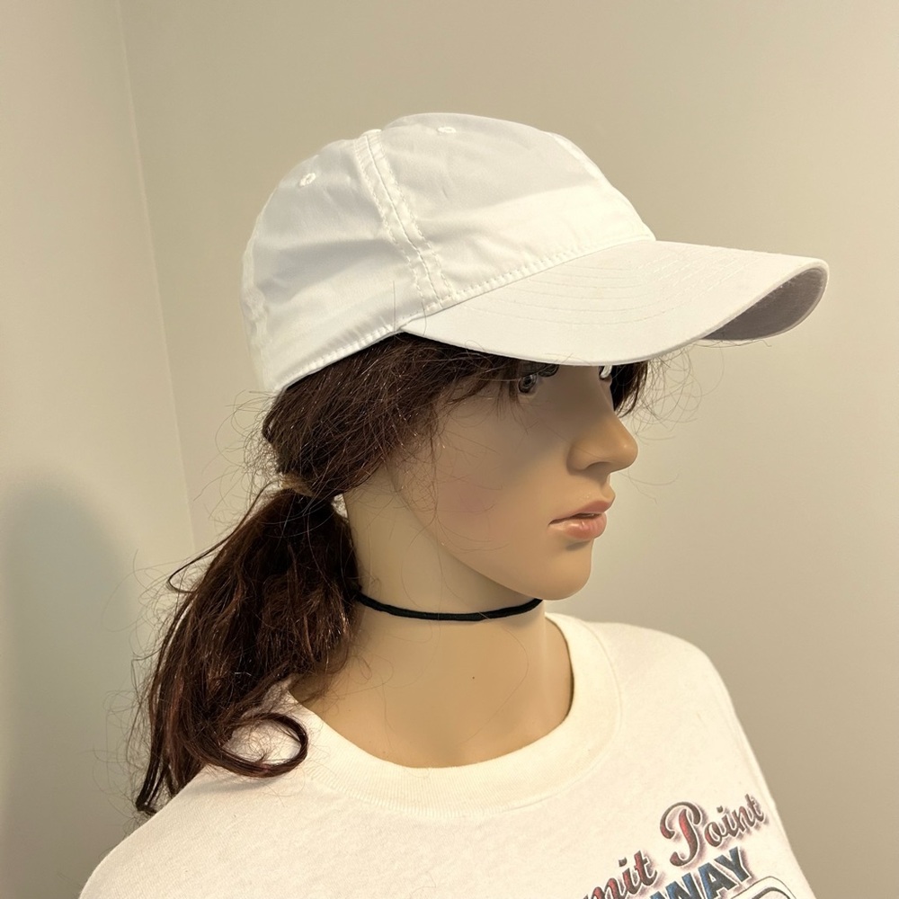 Pink PNG Logo Flexfit One Ten Packable Dad Cap Strapback Run Golf Tennis… - Picture 9 of 11
